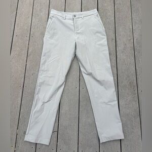 ABC Classic-Fit Trouser 32”L 30 Waist *Warpstreme in Silver Drop NWOT